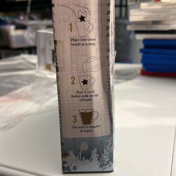 Harry Potter Hot Cocoa Bombs DIY Star Silicone Mold, Chocolate Wafers Sprinkles - Picture 10 of 11